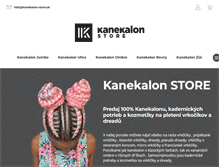 Tablet Screenshot of predajkanekalonu.sk